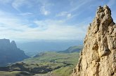 149 Alpe di Siusi - a sinistra la Punta Sentner